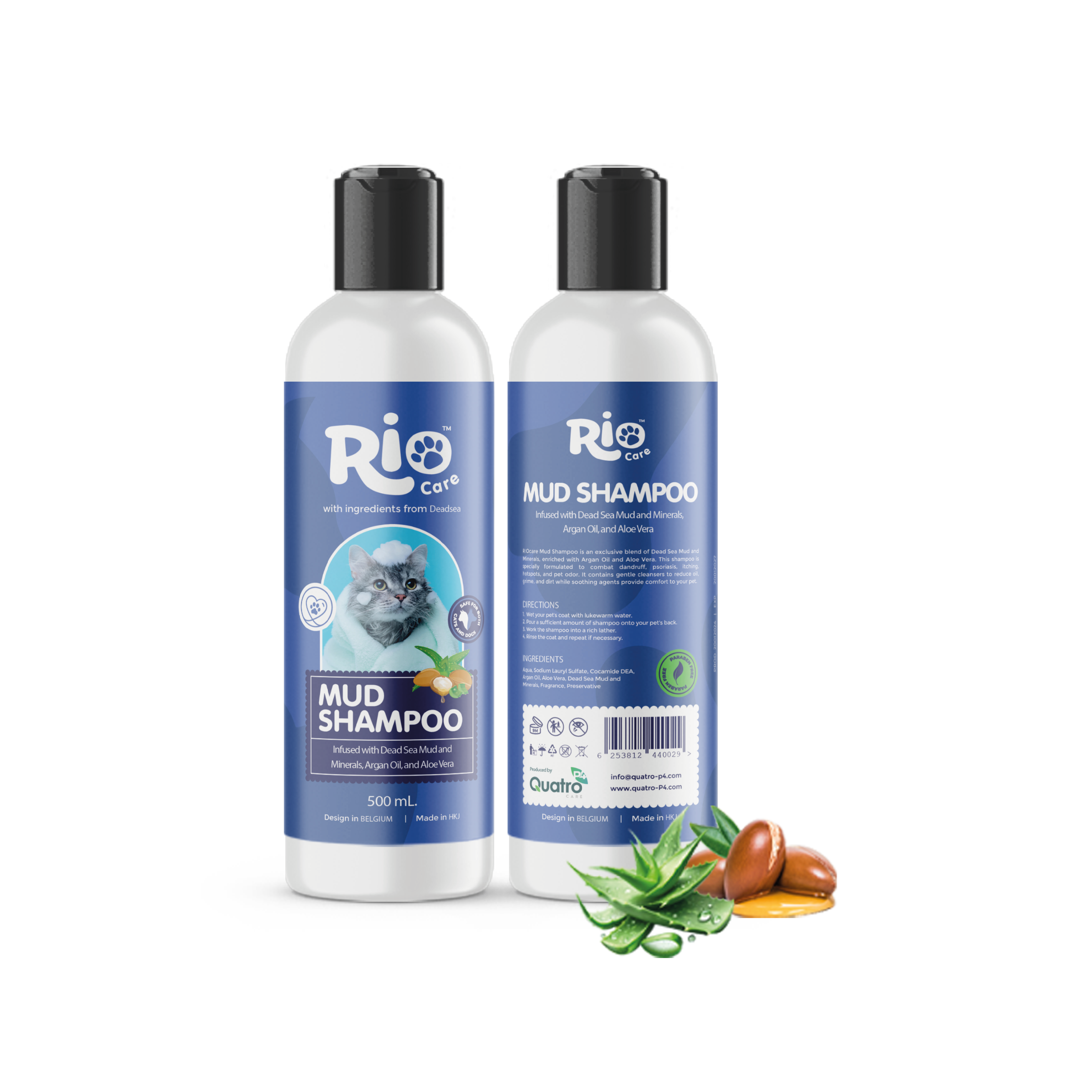 Mud Shampoo With Argan Oil 500 ml